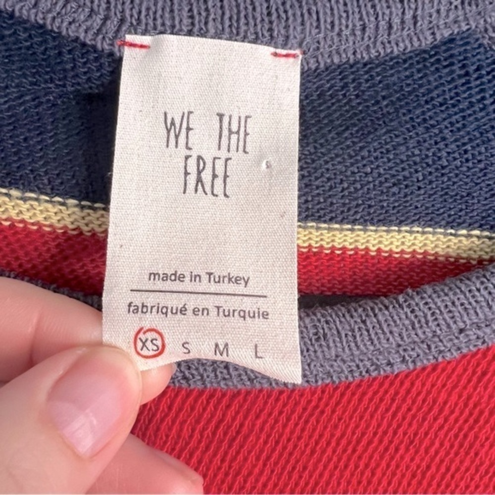 We The Free Sunny Side Long Sleeve Cropped Sweater - Picture 4 of 4